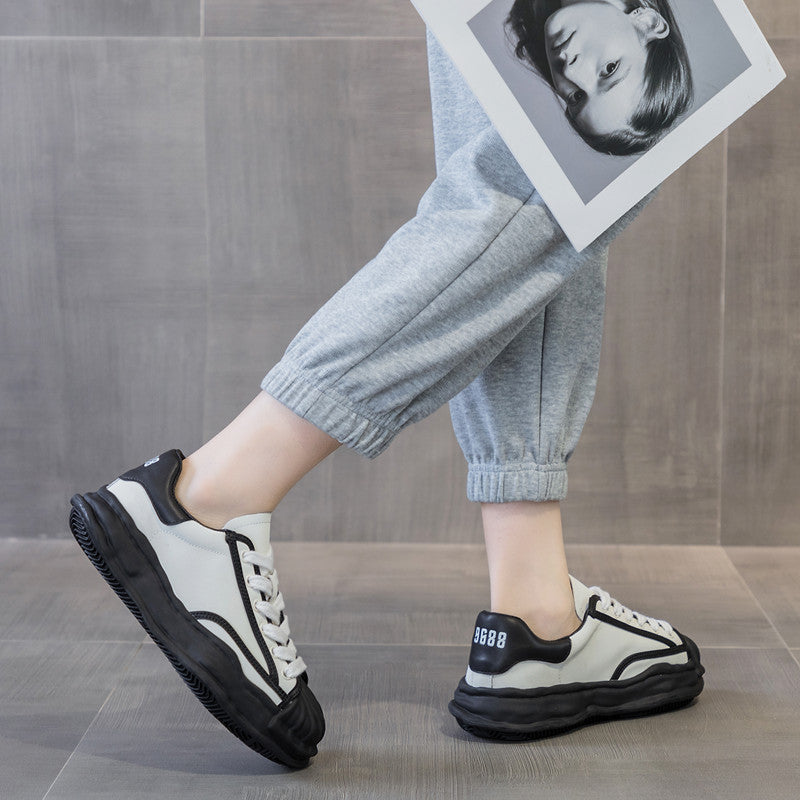 Women's Shell Toe Dissoed Summer Thick-soled Breathable Casual Shoes