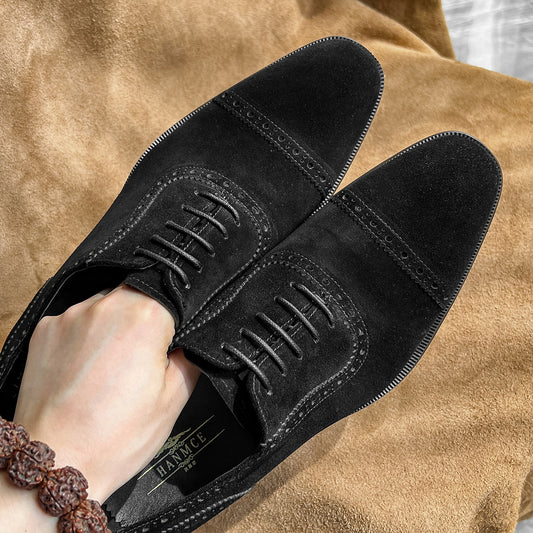 Versatile Men's Beautiful Brogue Oxford British Men's Shoes