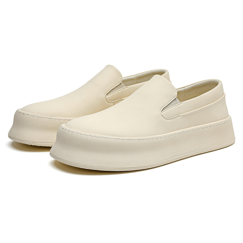 High Quality Fashion White One Pedal Sneakers