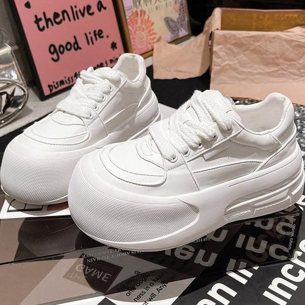 Women's Big Toe Doll Head Board Thick Bottom Muffin Bread Women's Sports Shoes