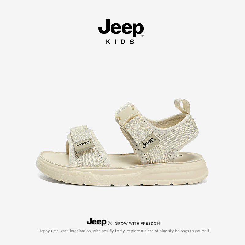 Children's Medium Large Soft Bottom Boy Beach Kid's Sandals