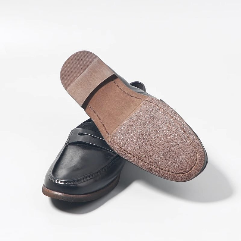 Men's British Authentic Business Slip-on Soft Bottom Breathable Loafers/doug Shoes