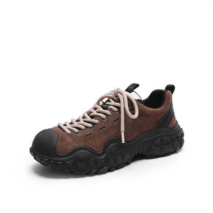Women's Outdoor Mountaineering Platform Heightened Daddy Autumn Ugly Cute Big Women's Casual Shoes