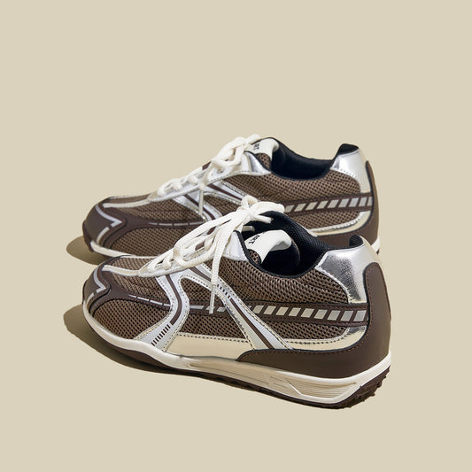 Women's Autumn Invisible Elevated Thick-soled Board German Women's Sports Shoes