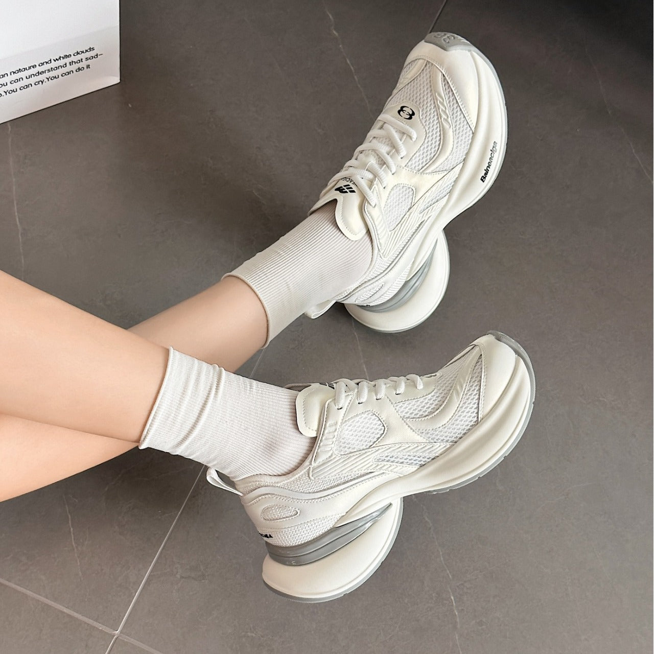 Women's Paris Mesh Dad Summer Portable Breathable Sneakers