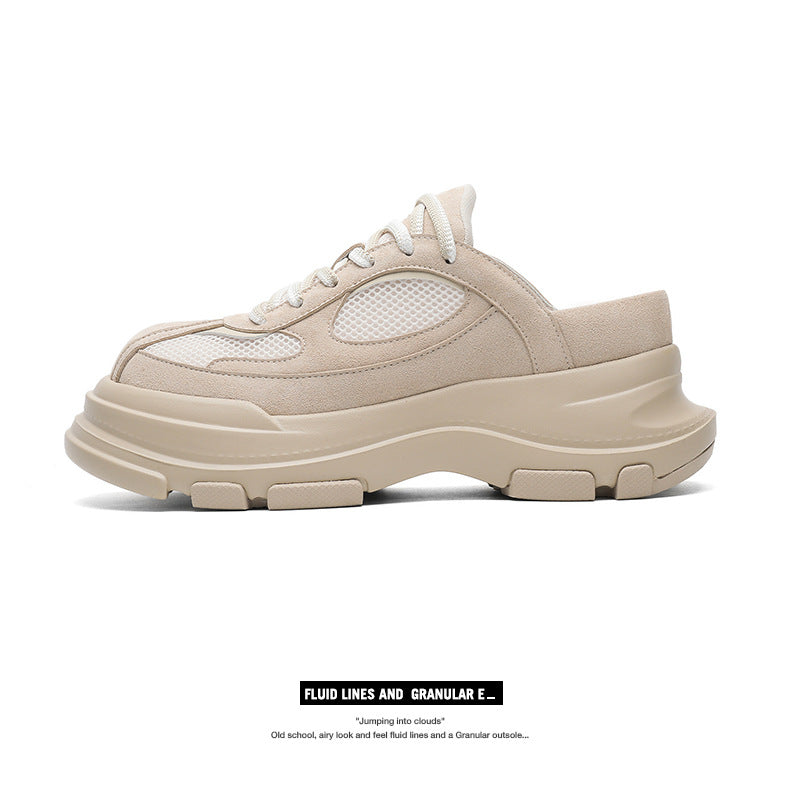 Women's Increased Closed Toe Half Couple Summer Slippers