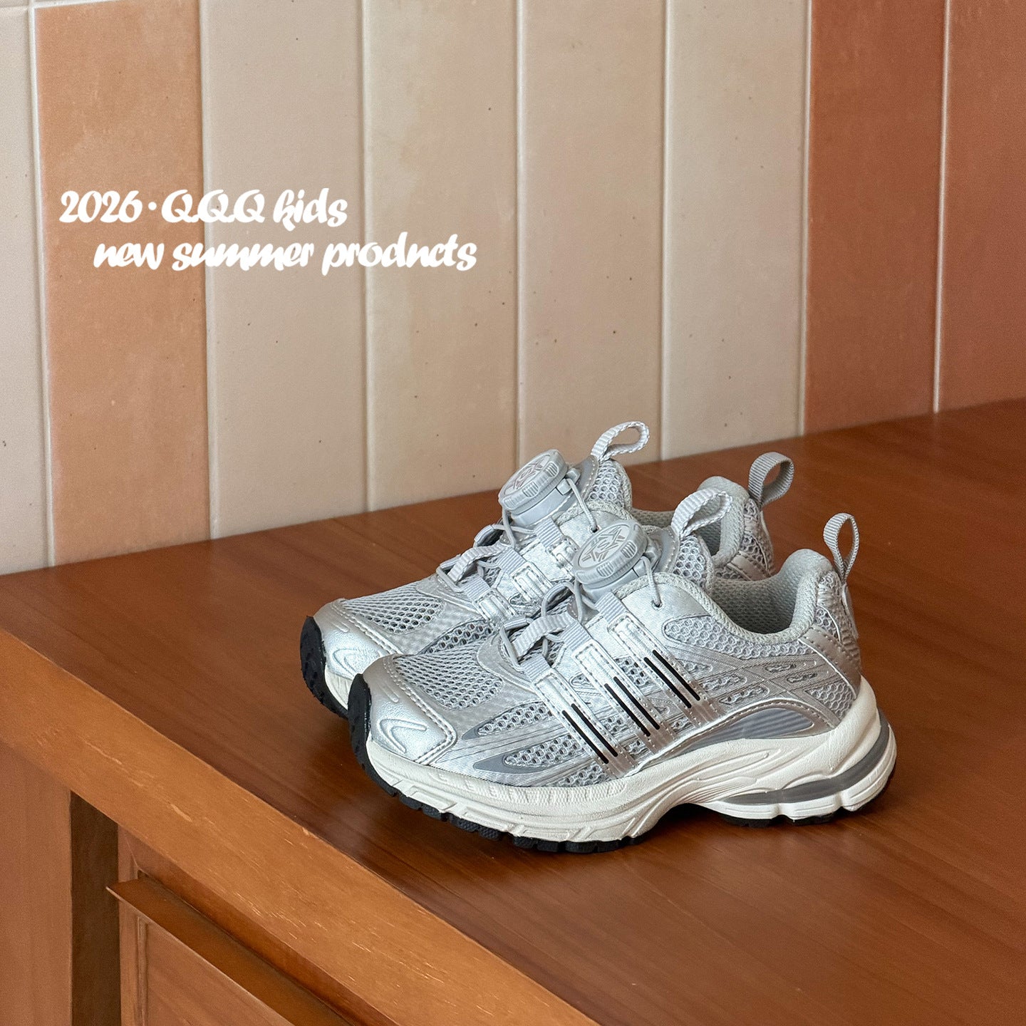 Children's Summer Single Mesh Rotating Buckle Boys Children's Sports Shoes