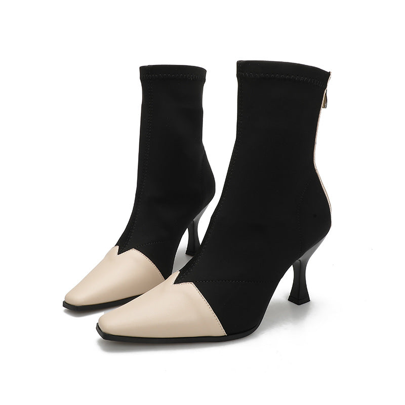Women's Toe Elastic Socks Korean High Fashion Boots