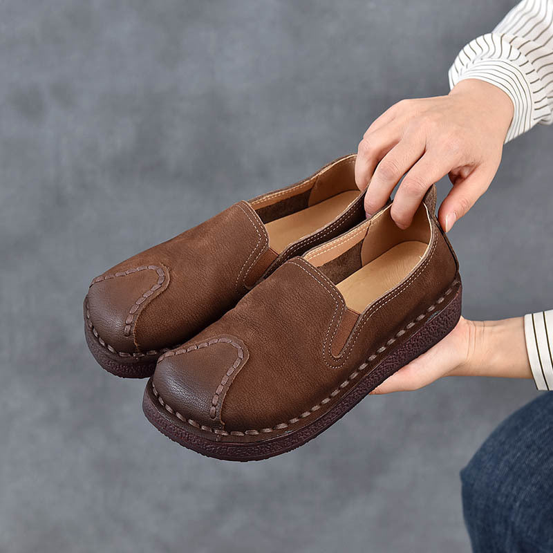 Women's Soft Bottom Retro Cotton Linen Style Women's Casual Shoes