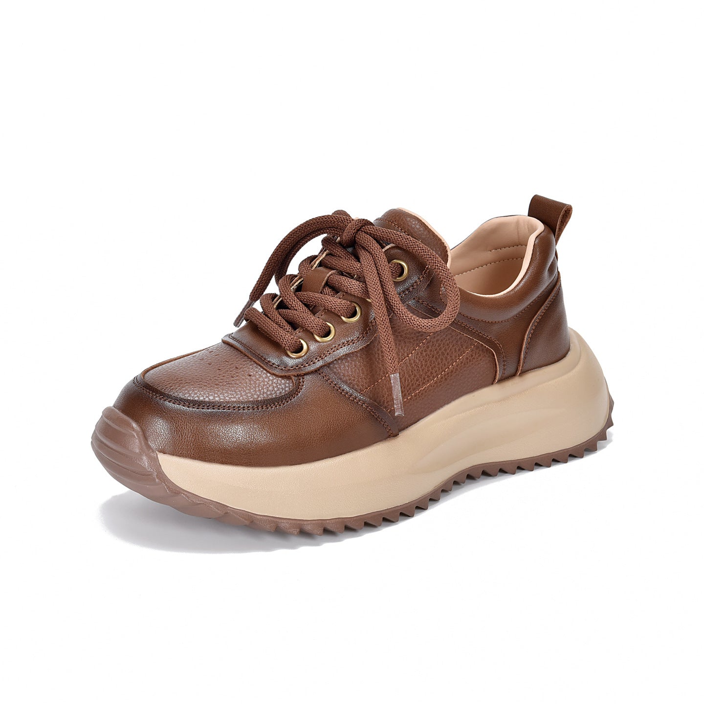 Women's Thick Bottom Retro Daddy Genuine Sports For Comfortable Casual Shoes