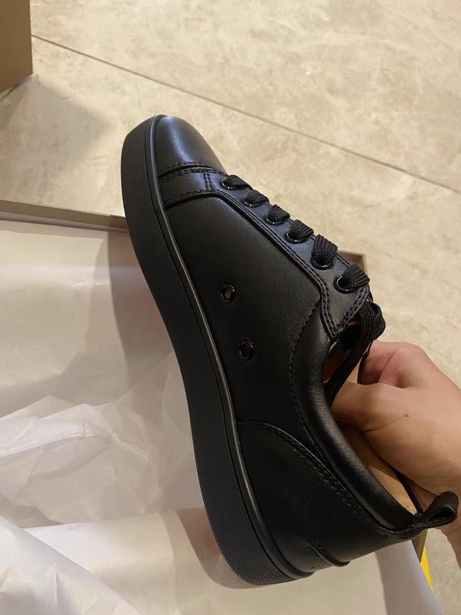 Men's Rivet Red Sole Trendy Flat Breathable Willow Ding Men's Board Shoes