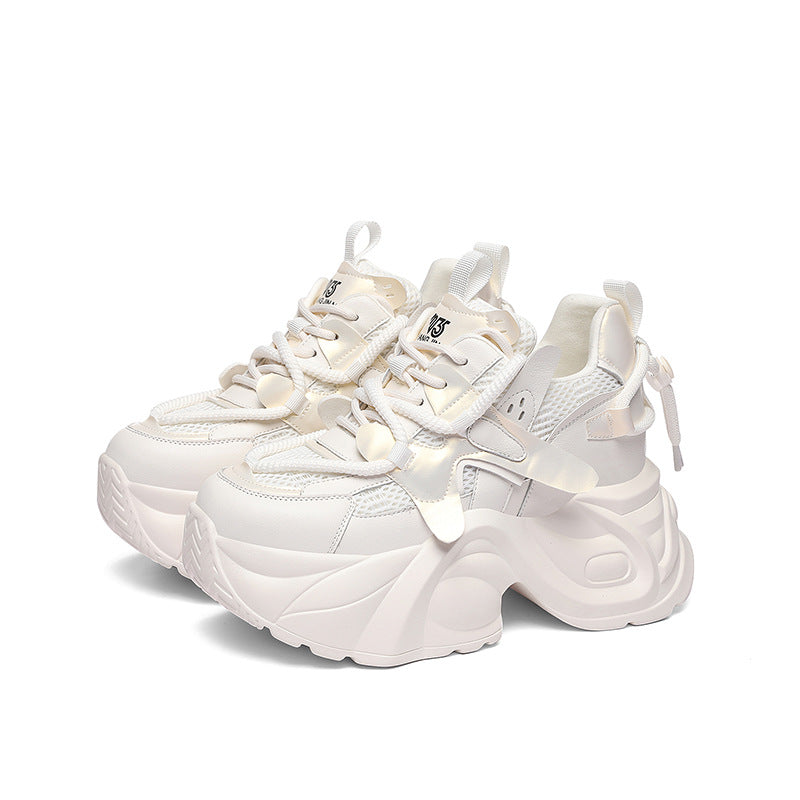 Women's Sports Dad Leisure Thick Bottom Height Increasing Sneakers