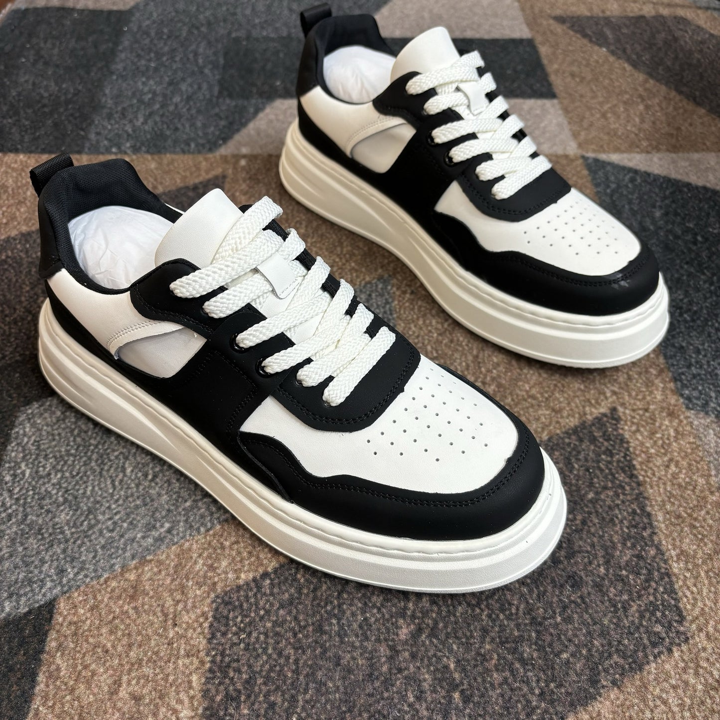 Men's Wind Stylish Plus Size Male Genuine Men's Board Shoes