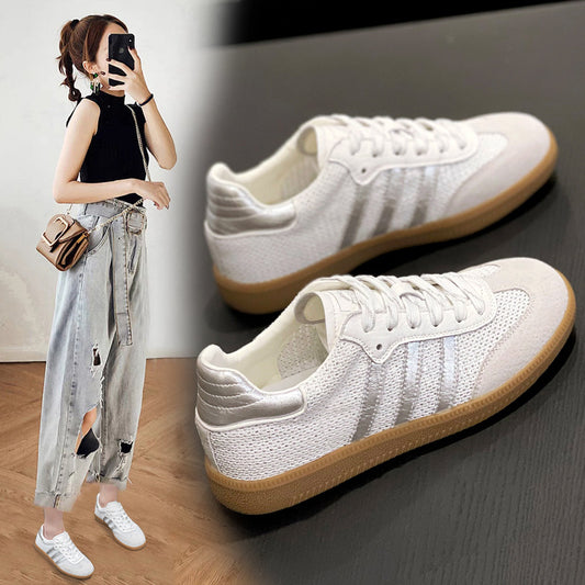 Women's Height Increasing Insole German Training Breathable Casual Shoes