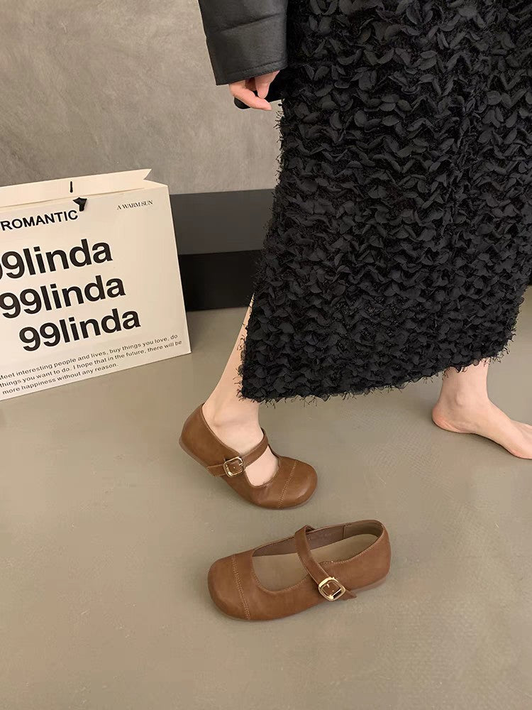 Women's Flat Bottom Soft Low-cut Small Single-layer Casual Shoes