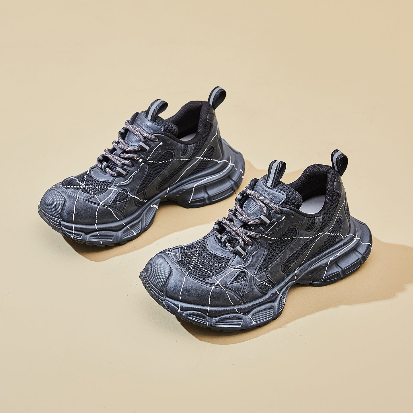 Women's Dad Fashionable Summer Korean Style Thick Women's Sports Shoes