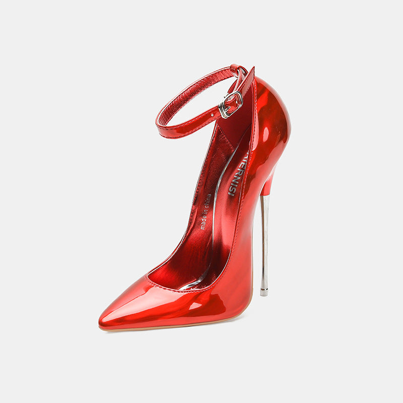 Stiletto Bed Large Size Cross String High Heeled Sandals
