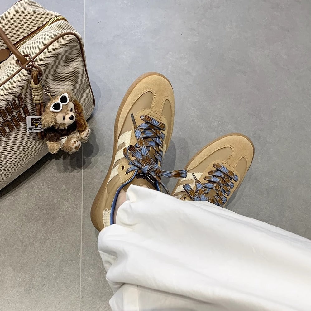 Women's Lightweight For Summer Outer Wear Thick-soled German Training Sneakers