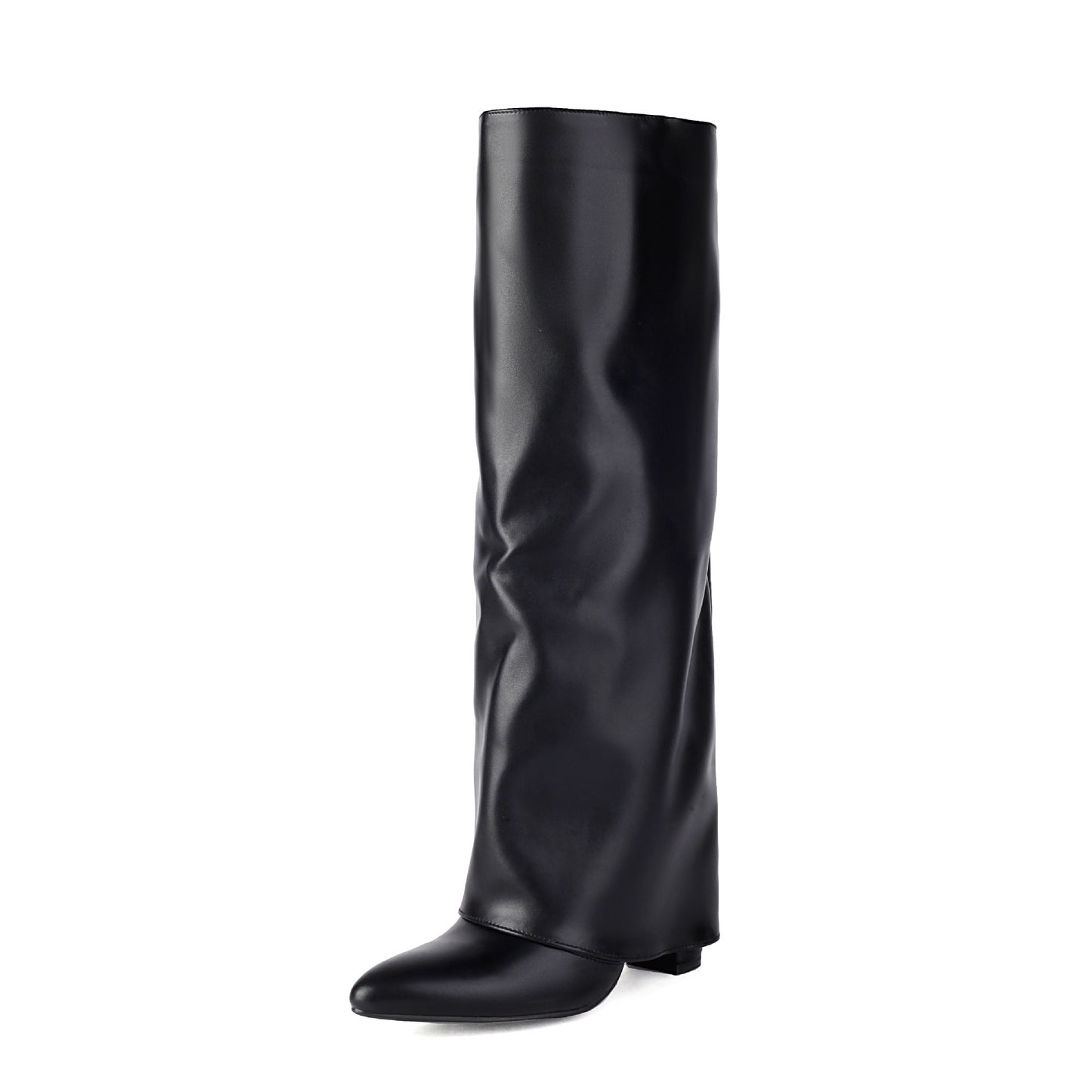 Women's Plus Size Thick High Tube Length Boots