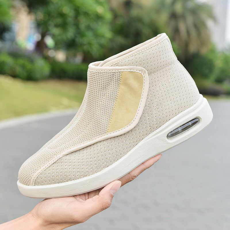 Women's For The Old Velcro Large Opening Middle-aged Mother Shoes