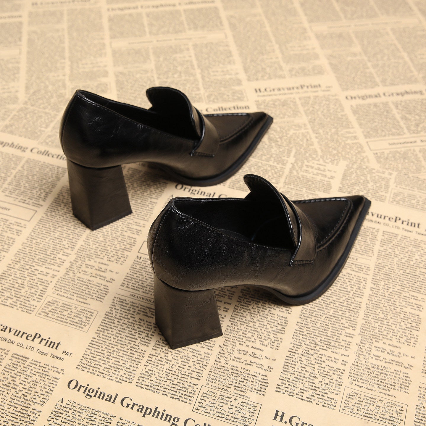 Women's Genuine Pumps Female Classy High Not Tired Feet Women's Fashion Shoes