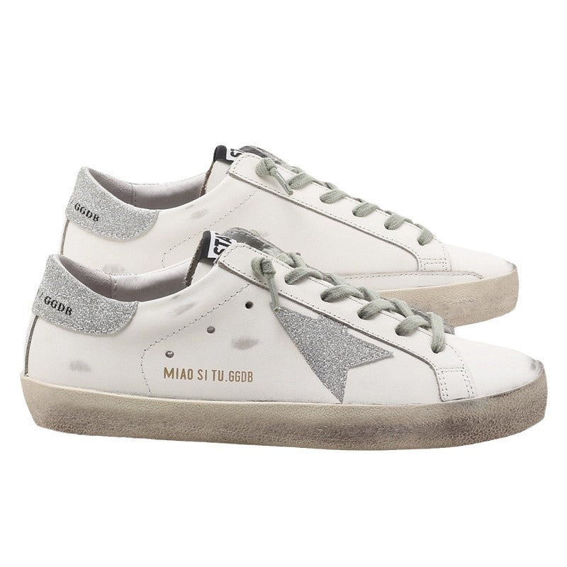 Women's Distressed Star Little Dirty Versatile Height Increasing Women's Casual Shoes