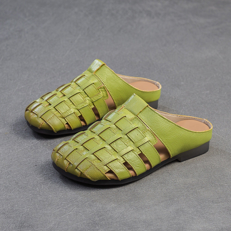Slouchy Women's Hand-woven Breathable For Outdoors Men's Shoes