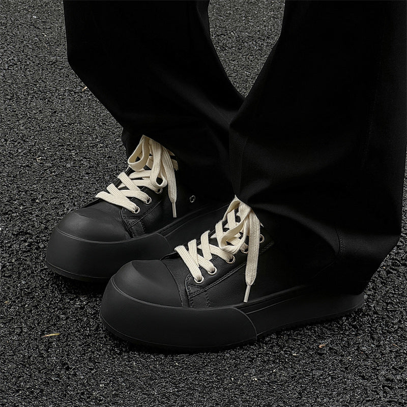 Men's Thick-soled Niche Sports Big Toe Commuter Height Sneakers