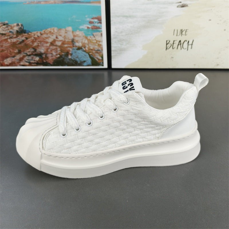 Men's Autumn Shell Low-cut Fashion Board Lightweight Men's Shoes