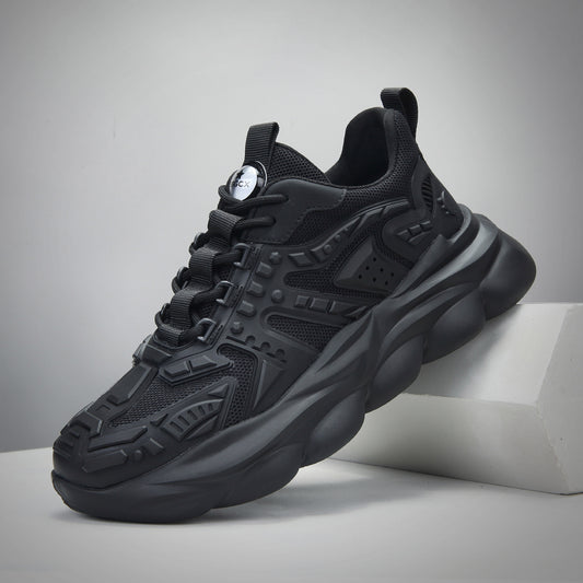 Men's Dad Sports Leisure Flying Woven Platform Men's Shoes