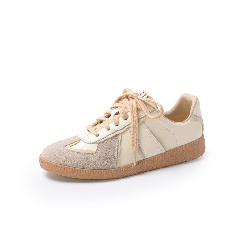 Women's German Training For Retro White Autumn Sneakers