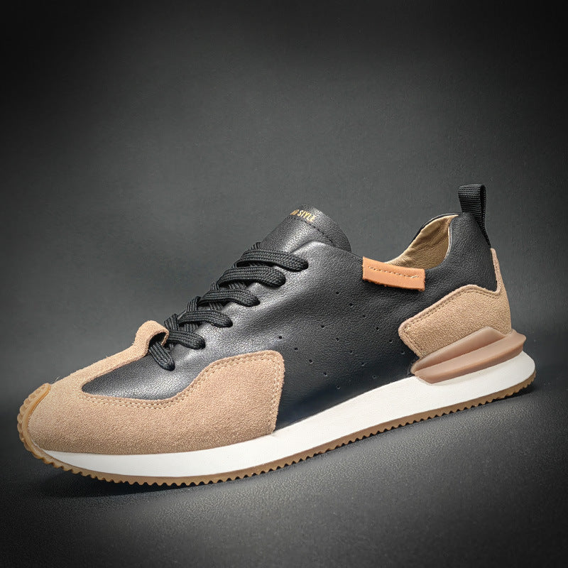 Graceful Men's Summer White Soft Sole Casual Shoes