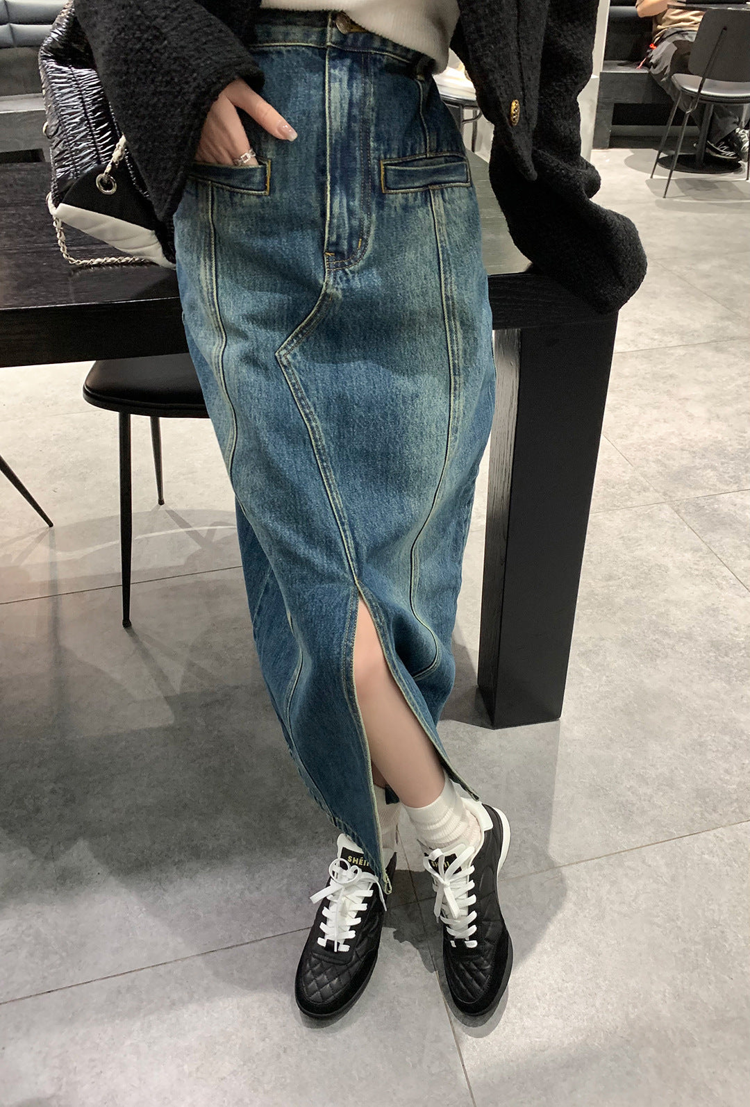 Women's Style Imported Tire Calfskin Classic Color Casual Shoes