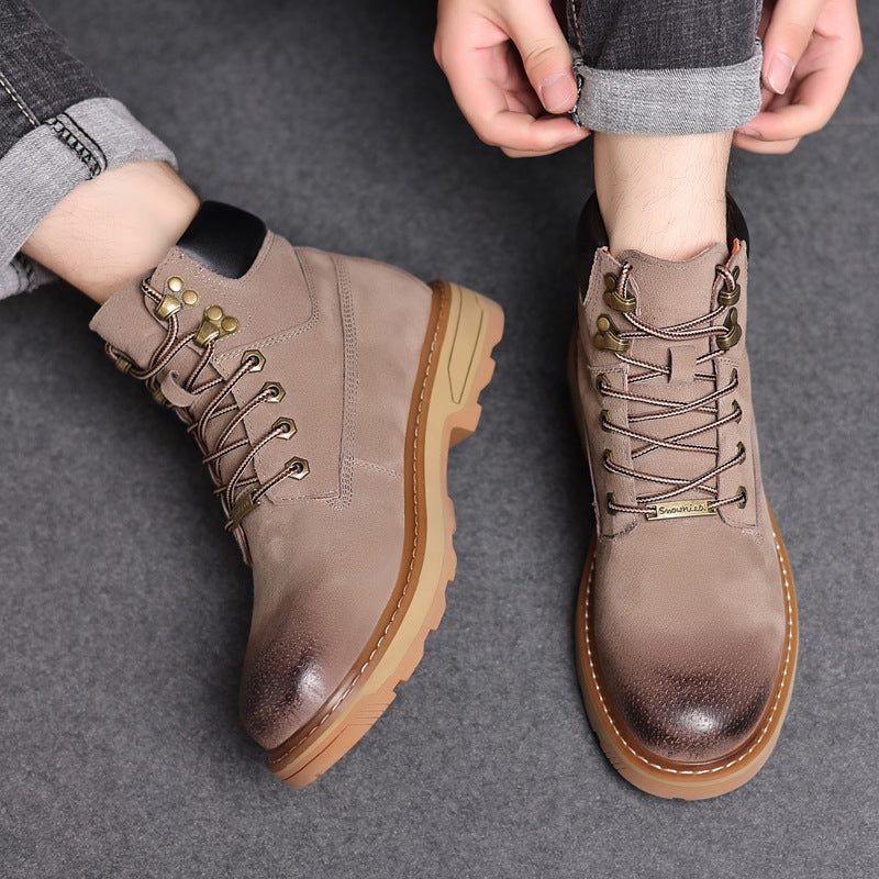 Men's Beautiful Martin British Style Outdoor Boots