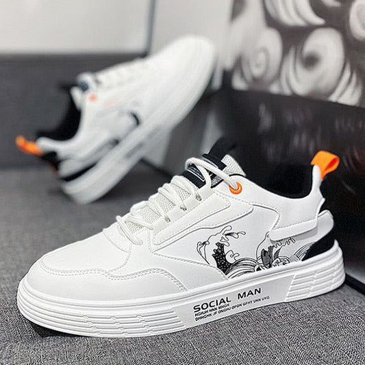 Men's Extra Large Size Summer Fat Feet Wide Sports Sneakers