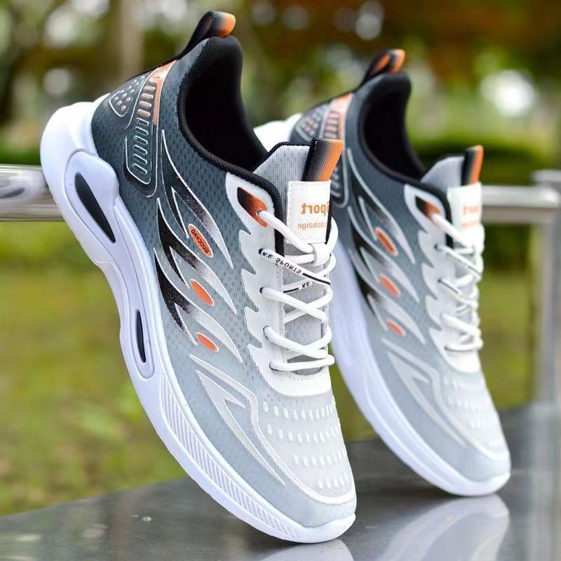 Men's Fashion Trend Mesh Sports Soft Bottom Casual Shoes