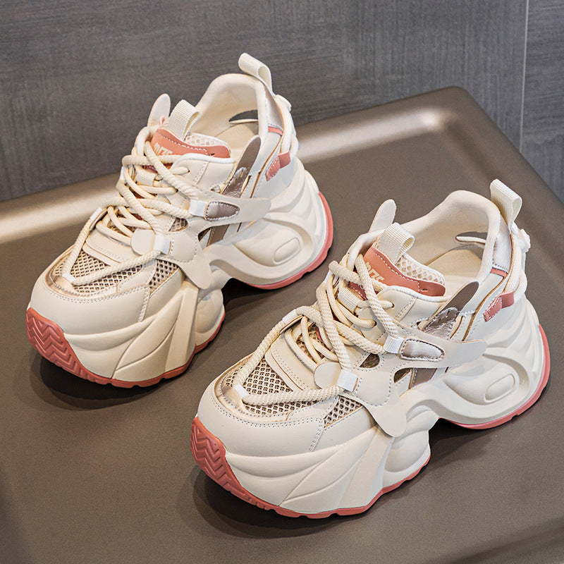 Women's Dad Summer Platform Fashion Height Increasing Sneakers