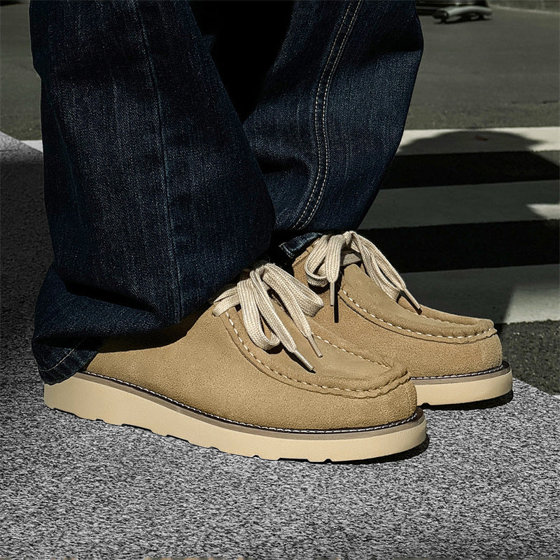 Men's Charming Trendy Versatile Retro Martin Leather Shoes