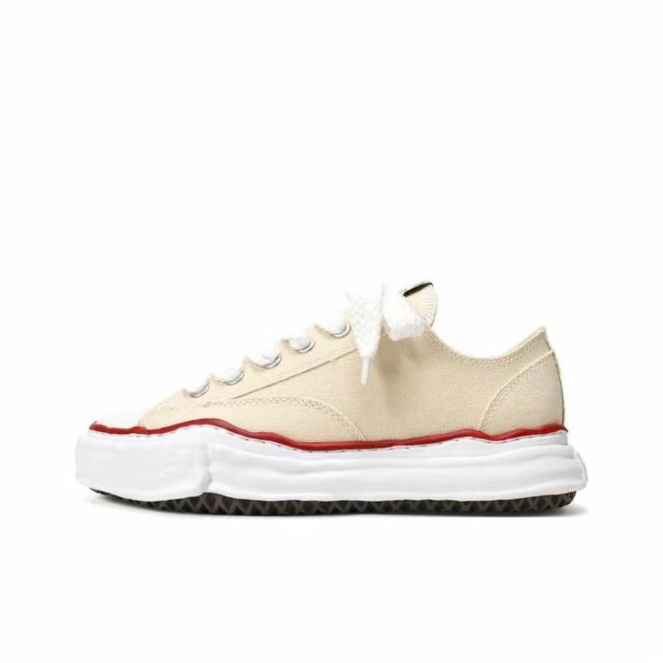 Women's & Men's Dissoed Shawn Lovers Height Increasing Canvas Shoes