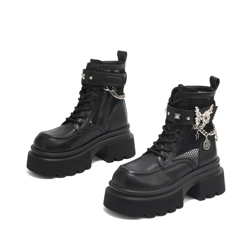 Women's Riding Autumn Western Cowboy Fleece-lined High Boots