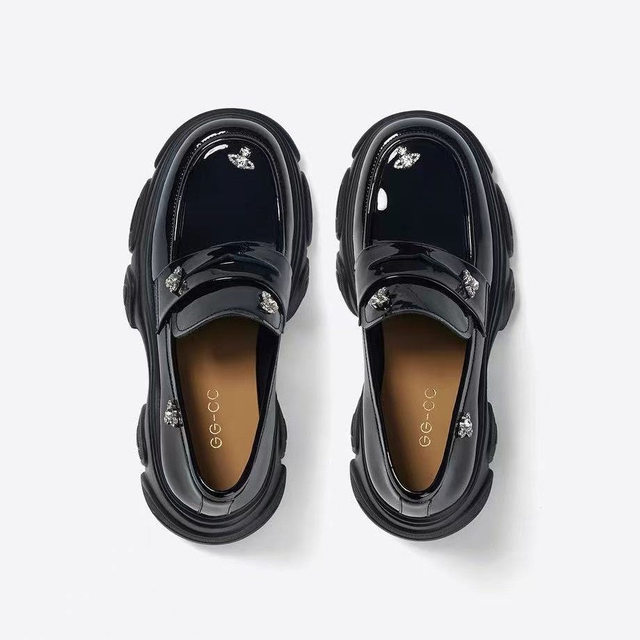 Women's Ju Galaxy Island Autumn Platform Heightened Loafers
