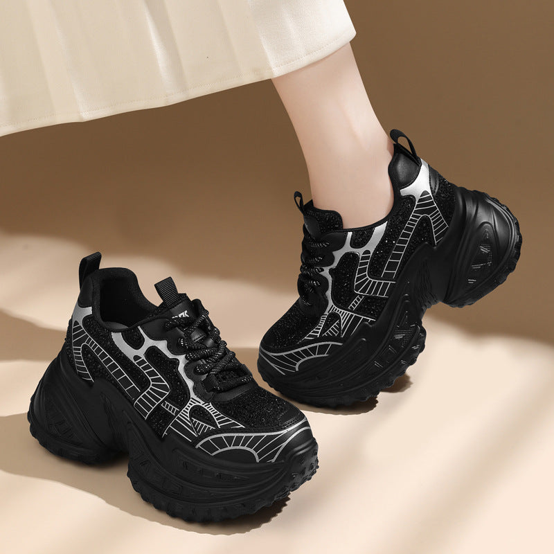 Women's For Light Luxury Super Thick Bottom Casual Shoes