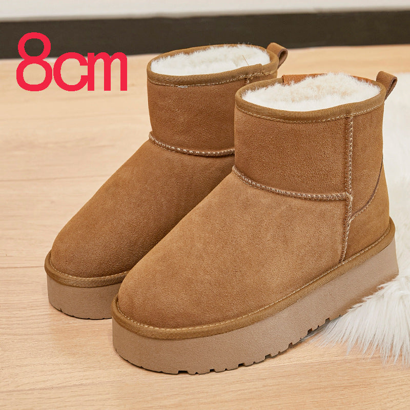 Women's Insole Plus Veet Thickened Real Warm Women's Snow Boots