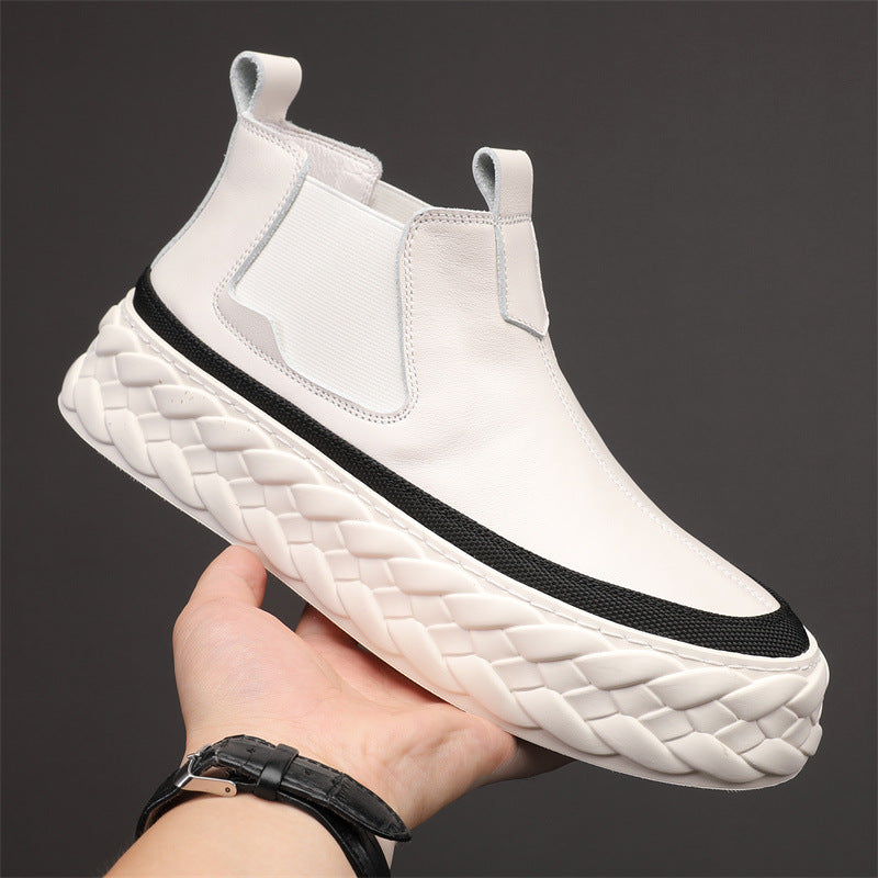 Men's Trendy Business Shirt Martin Slip-on Lofter Boots