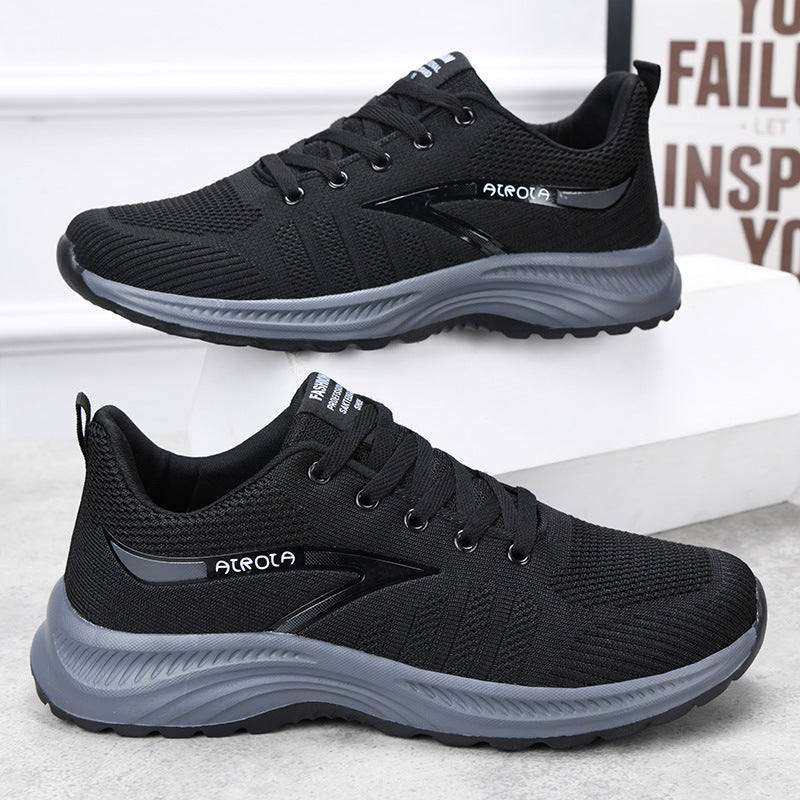 Men's Spring Breathable Soft Bottom Lightweight Wild Sneakers