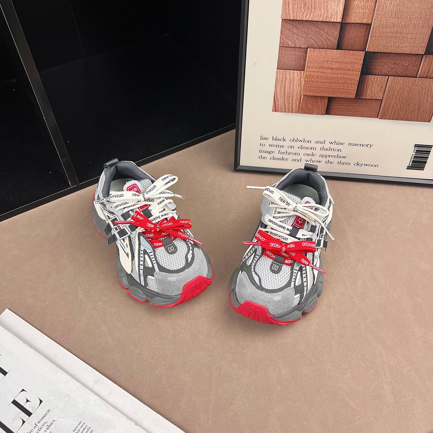 Children's Now Spring Boys Breathable Light Bottom Sneakers