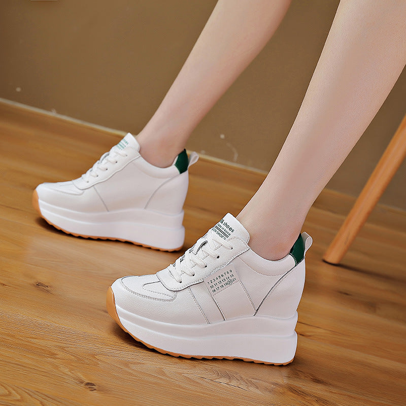 Women's Trendy Sunday Autumn Invisible Elevated Thick Sole Height Women's Casual Shoes