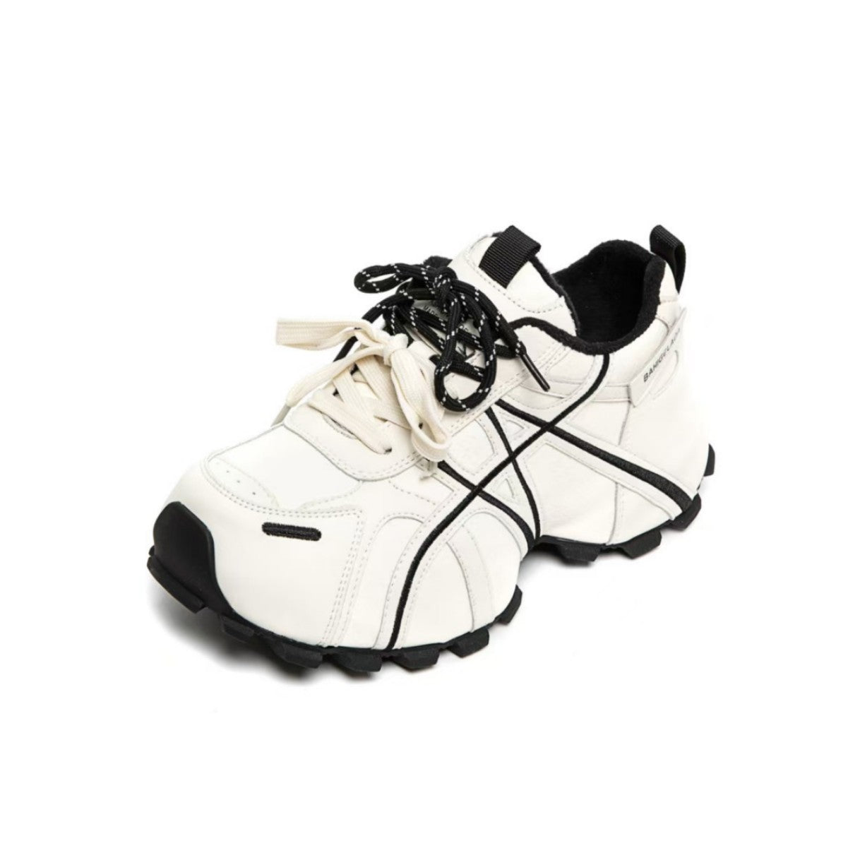 Women's Genuine Elevator Embroidered Bag Bottom Dad Casual Shoes
