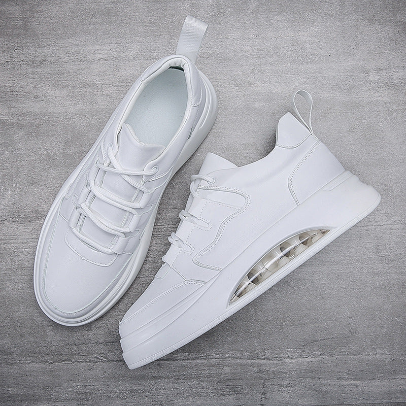 Men's Trendy Fashion White Air Cushion Soft Sneakers