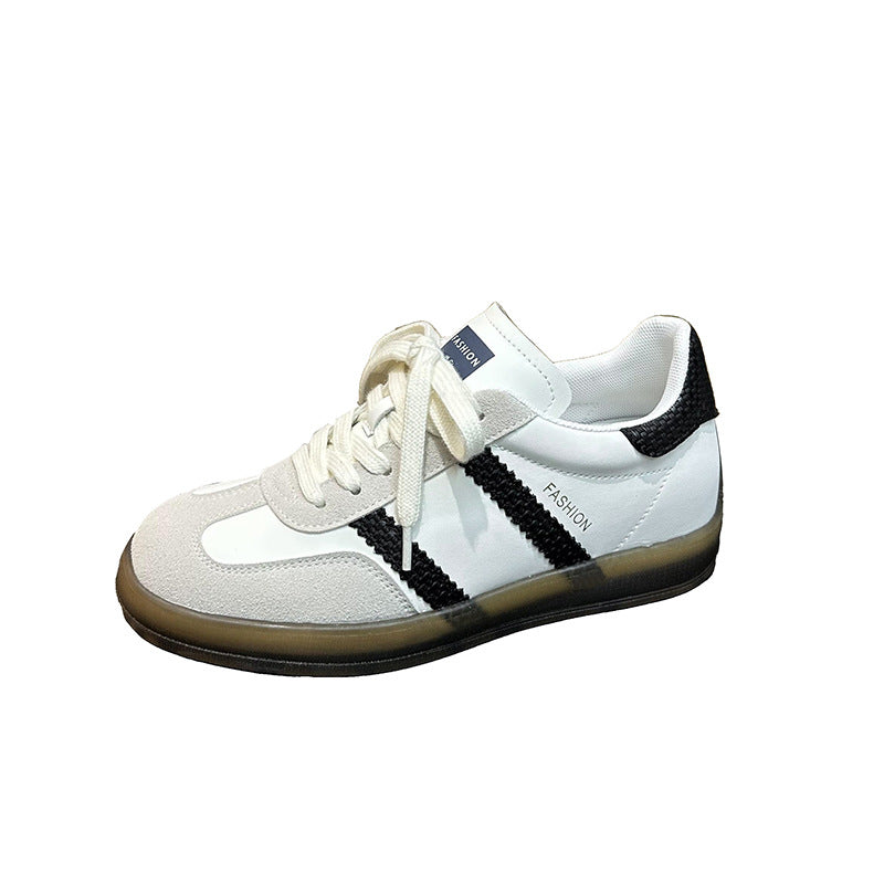 Women's Genuine German Training Three Bars Thick Sneakers